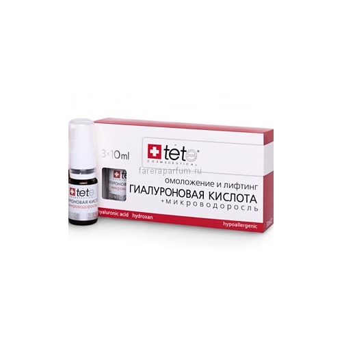 TETe Гиалуроновая кислота + Микроводоросль Hyaluronic acid & Algae Extract