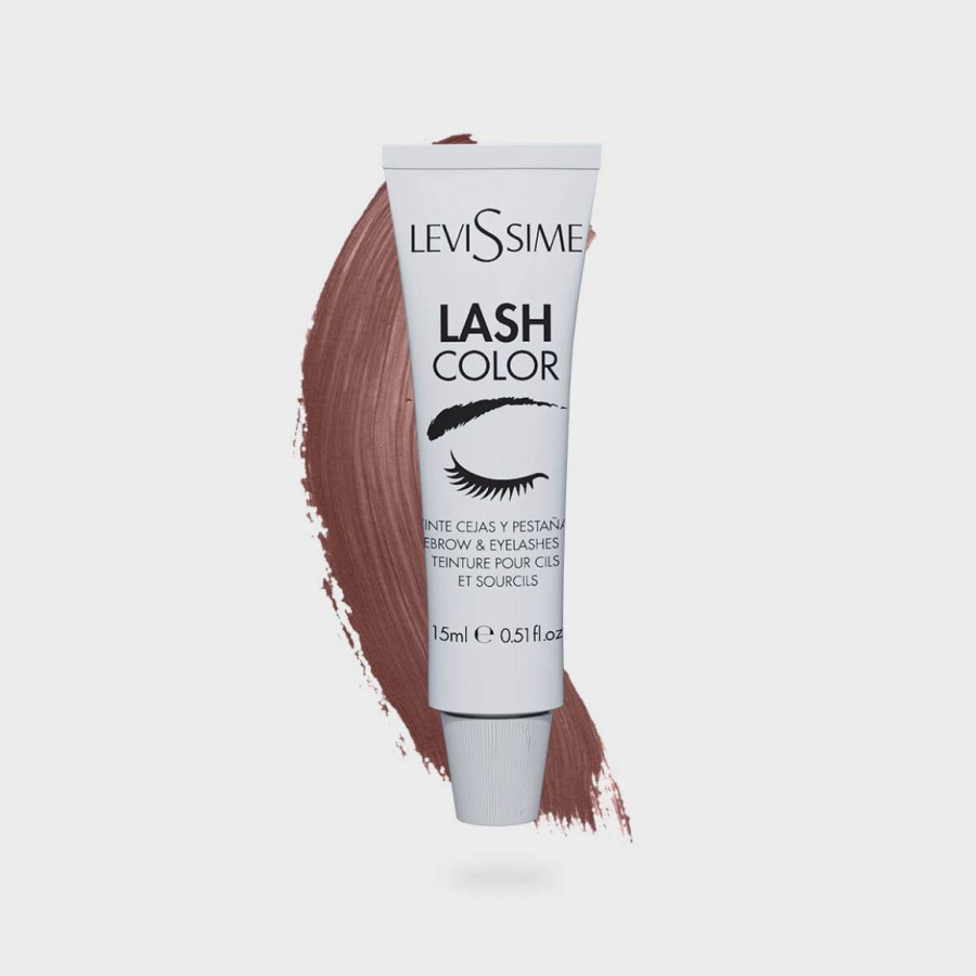 Levissime Краска для бровей и ресниц коричневый Lash Color Brown