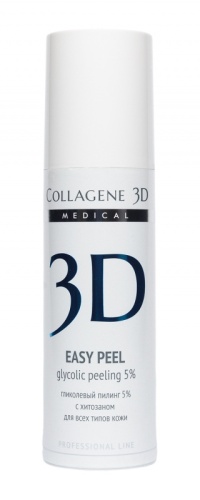 Medical Collagene 3D Пилинг хим.EASY PEEL на основе гликоевой кислоты с хитозаном  5% (pH 3,2)