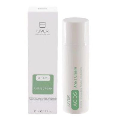 Iuver Крем кислотный для увлажнения и обновления клеток кожи Acids AHA's Cream 