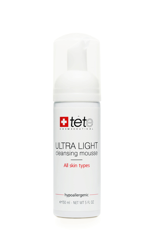 TETe Пенка mini для умывания ультралегкая Ultra Light Cleansing Mousse