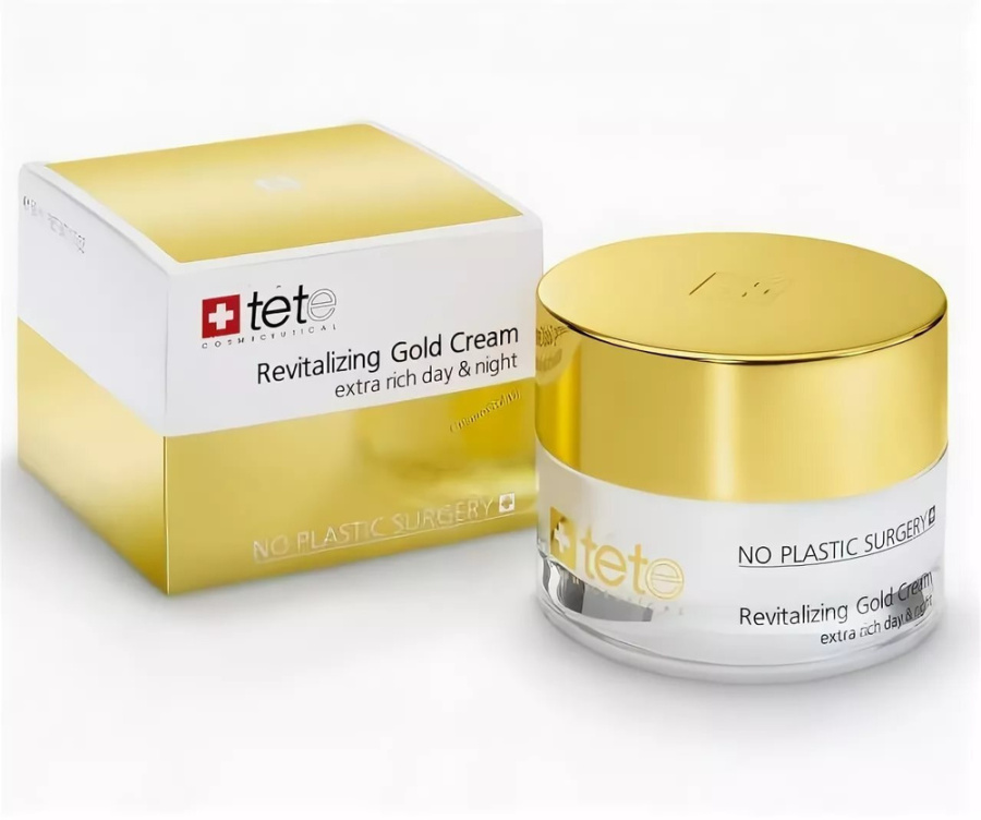TETe Крем для лица c коллоидным золотом Revitalizing Gold Cream