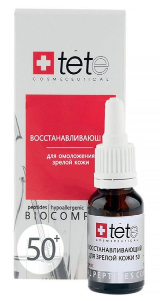 TETe Биокомплекс Восстанавливающий для омоложения зрелой кожи 50+