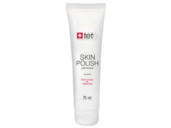 TETe Пилинг- скатка атравматичная на основе гидролата лимона и целлюлозы Skin Polish Сell renew