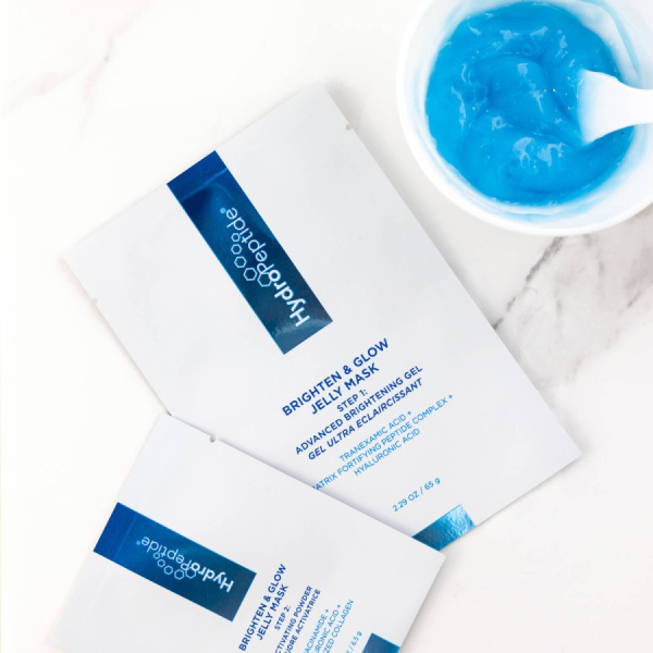 HydroPeptide Маска-желе двухфазная увлажняющая Brighten and Glow Jelly Mask
