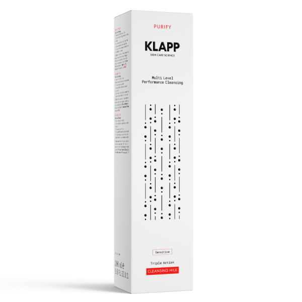 Klapp Молоко очищающее для чувствительной кожи Core purify multi level performance cleansing